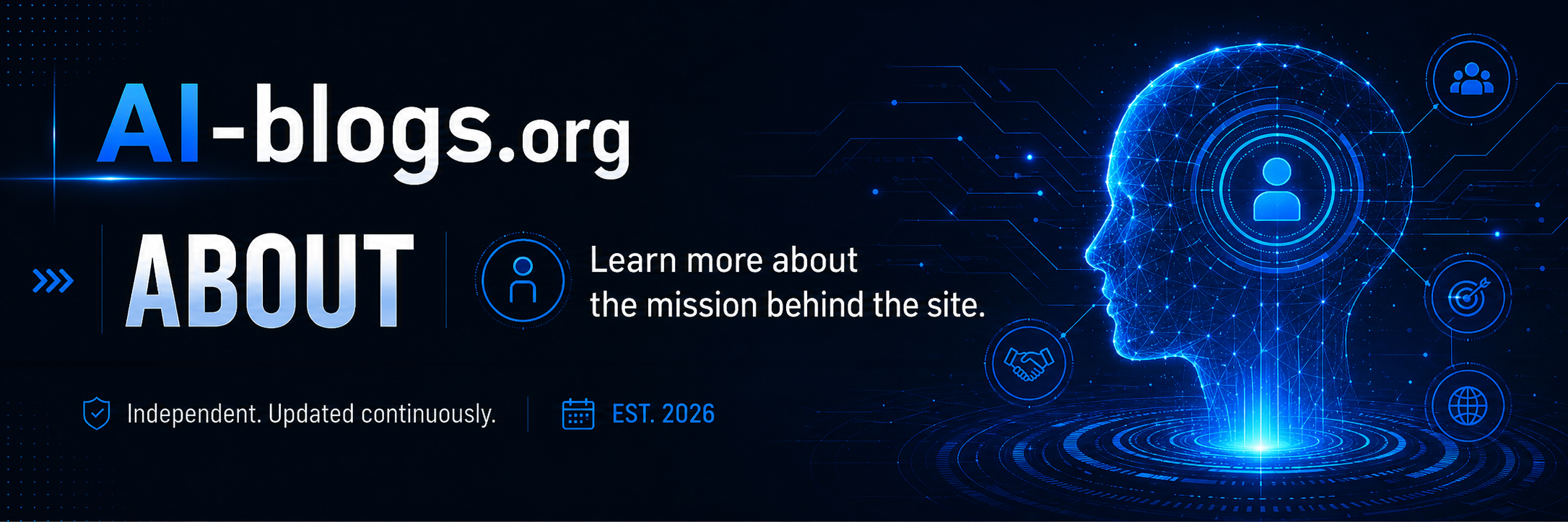 ai-blogs.org — About header