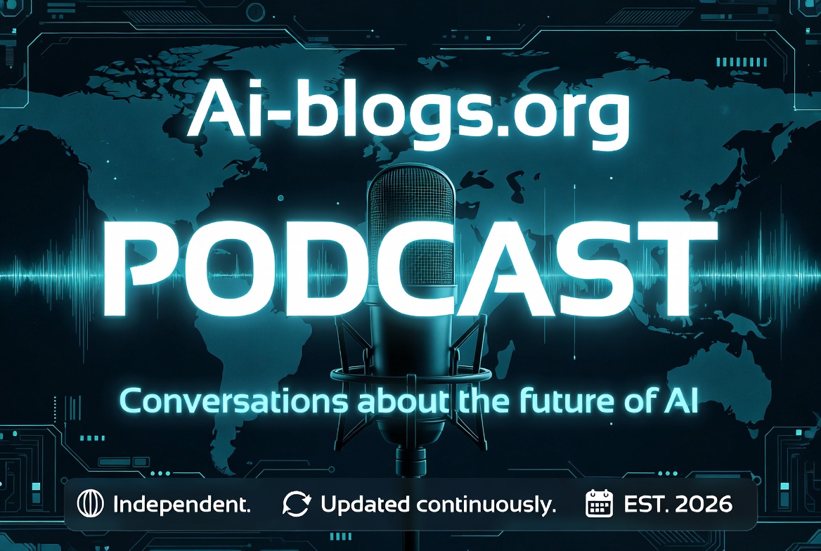 ai-blogs.org — Podcast banner